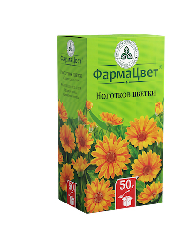 Ноготки (календула) цветки 50г