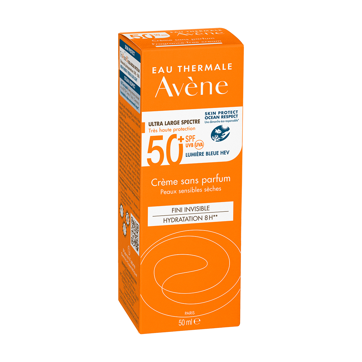 Авен крем солнцезащитный SPF50+ без отдушек 50мл