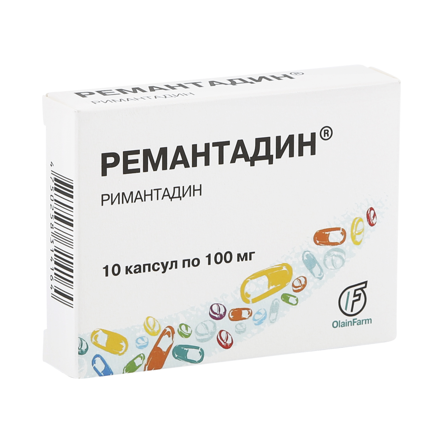 Ремантадин капсулы 100мг №10