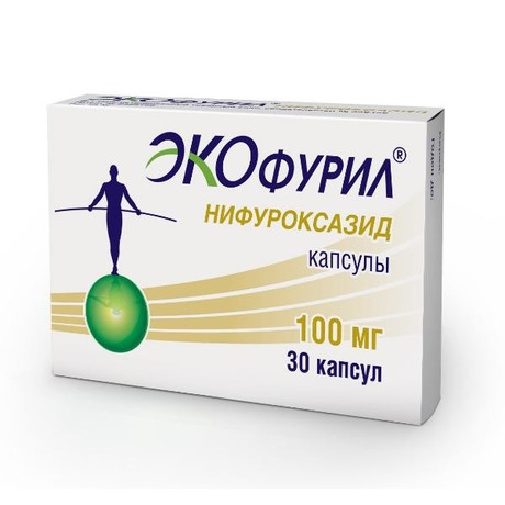 Экофурил капсулы 100мг №30