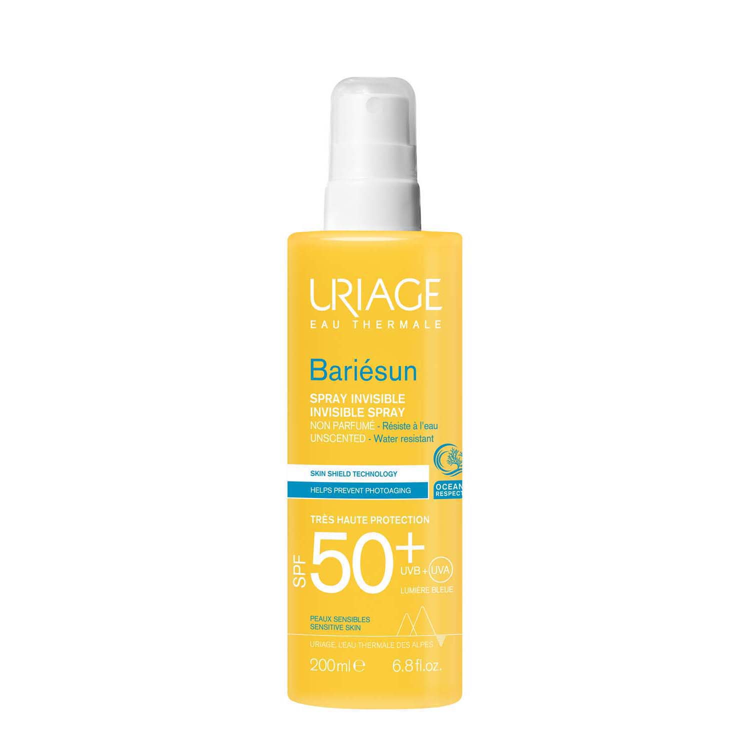 Урьяж Барьесан спрей б ароматизаторов SPF50+ 200мл
