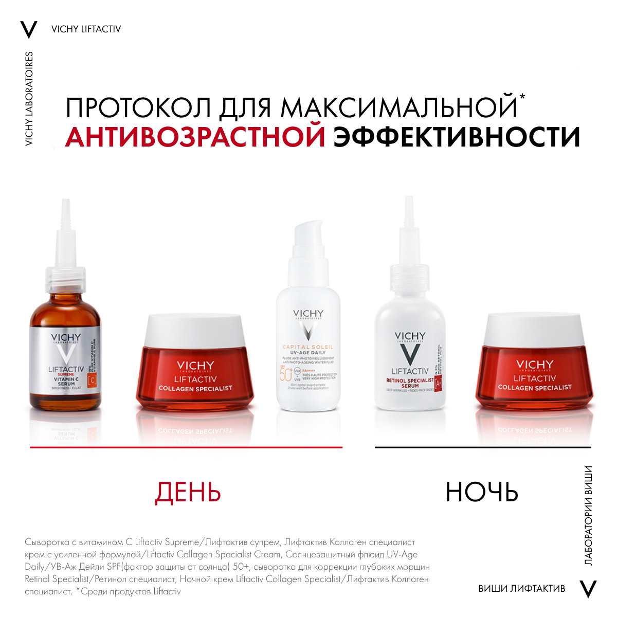Виши Ретинол Специалист сыворотка для коррекции глубоких морщин 30мл
