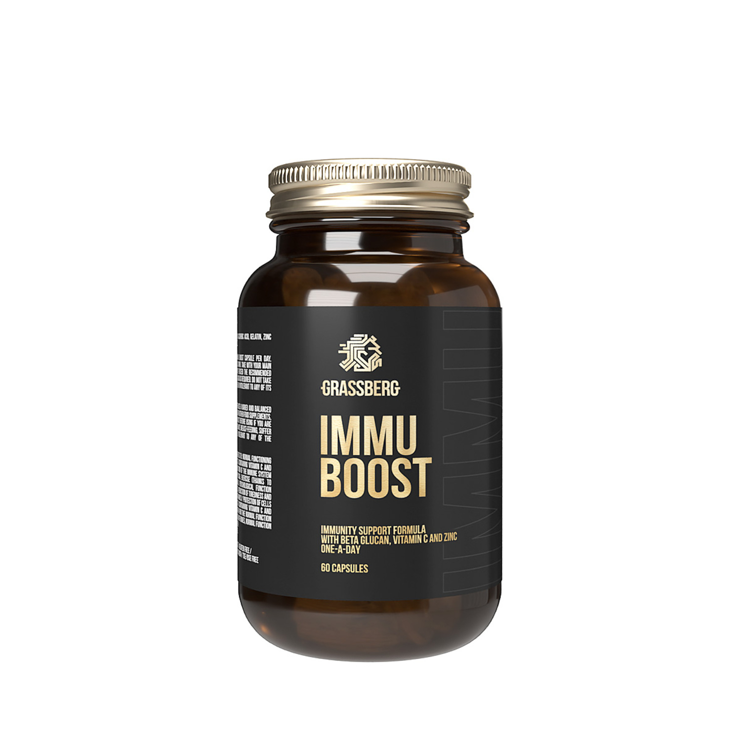 Грассберг Immu Boost витаминно-минеральный комплекс капсулы массой 510мг № 60