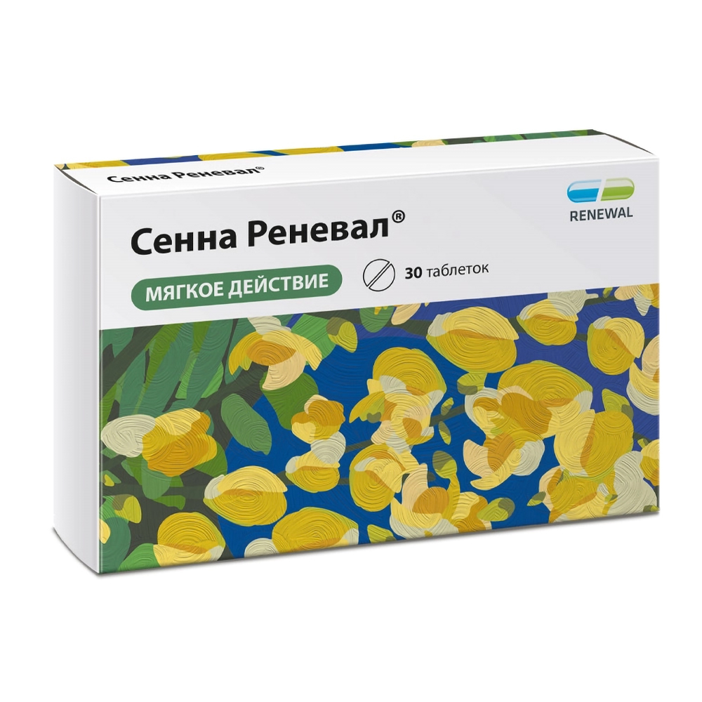 Сенна реневал таблетки по 180мг № 30