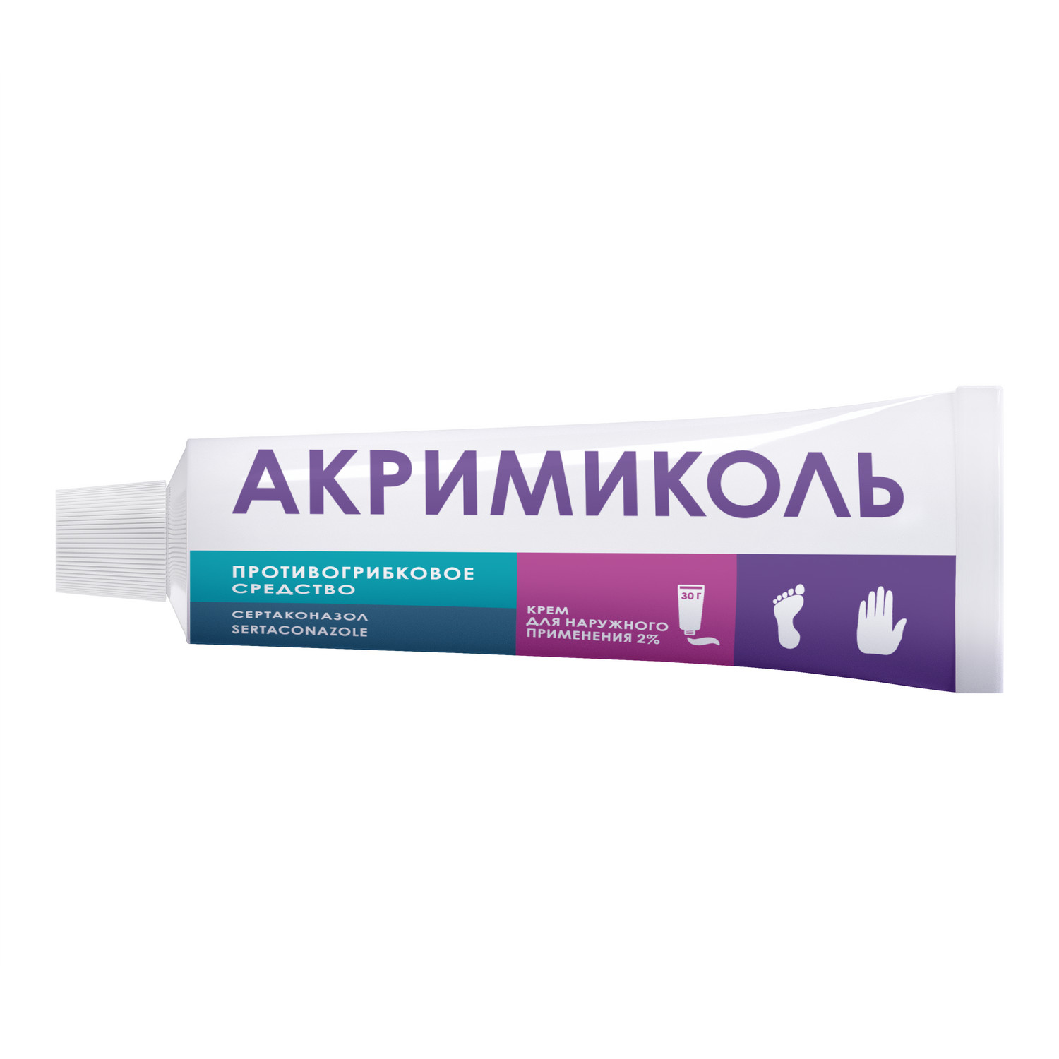 Акримиколь крем для наружного применения 2% 30г