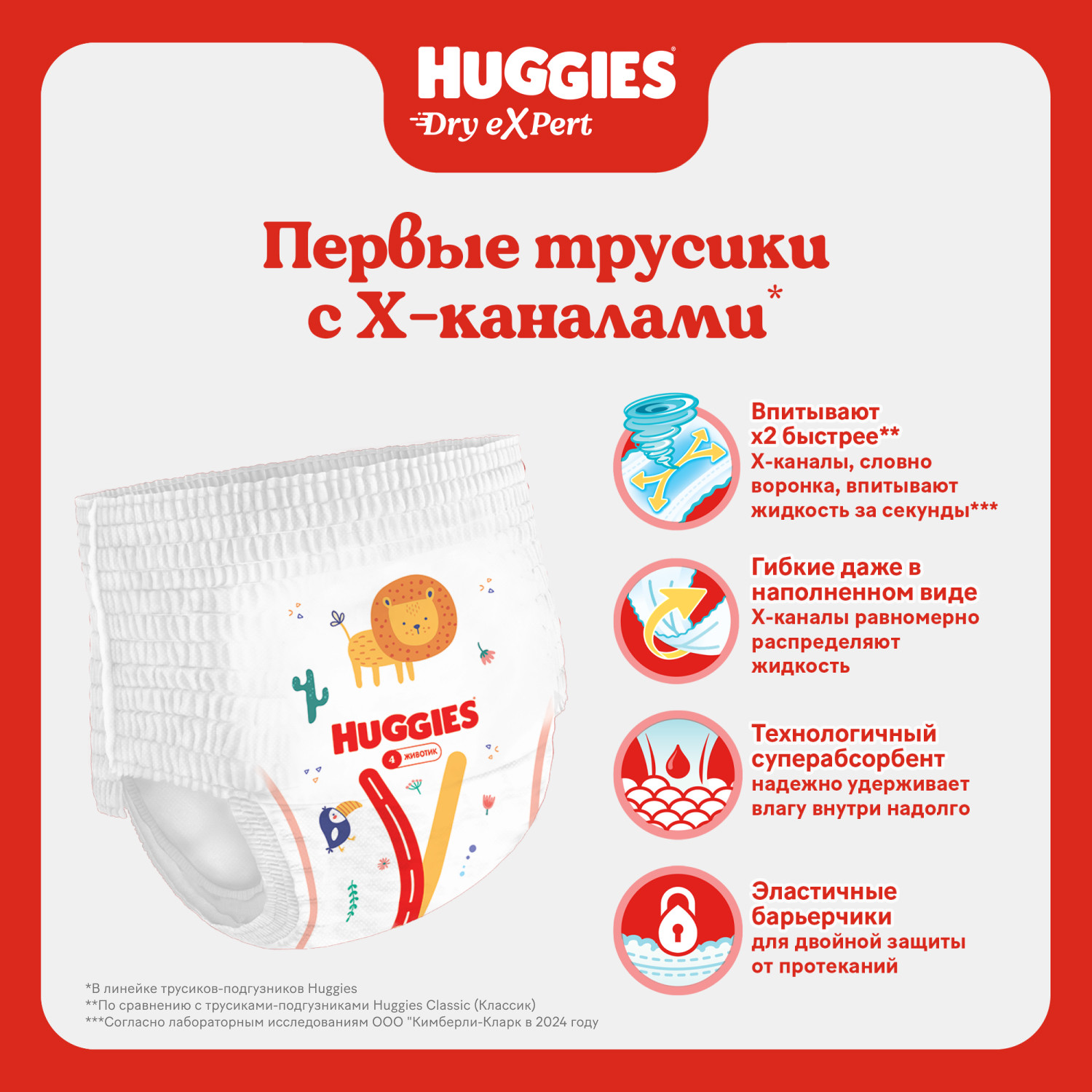 Хаггис трусики-подгузники Драй эксперт р-р 5 12-17кг №15