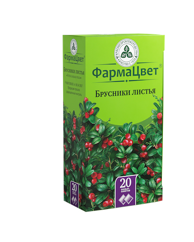 Брусника лист ф п 1,5г №20