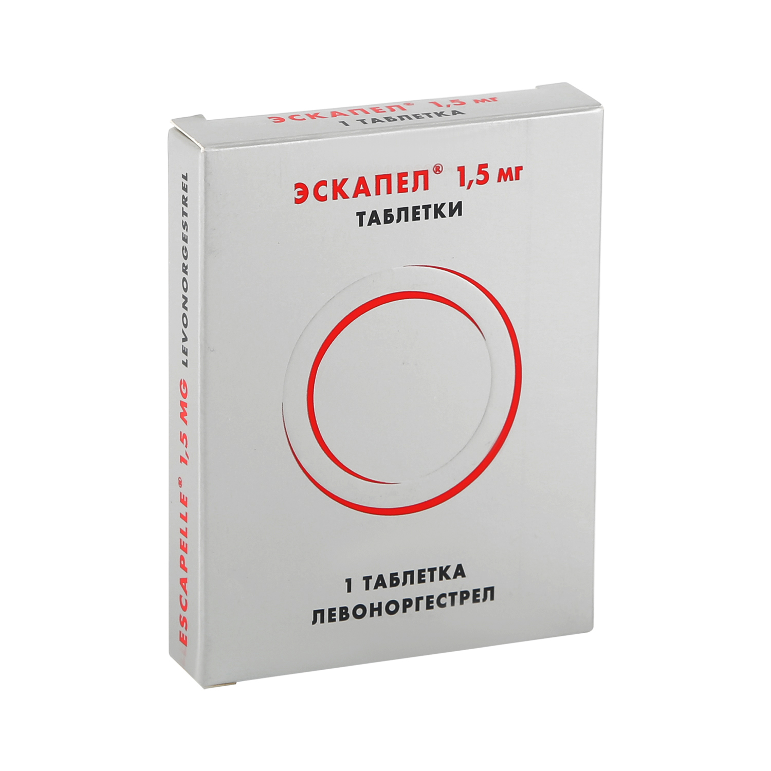 Эскапел таблетки 1,5мг №1