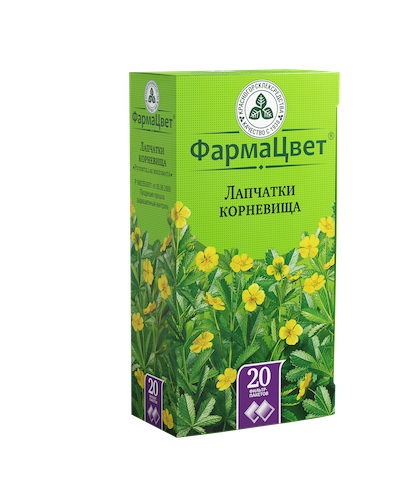 Лапчатка корневища ф п 2,5г №20