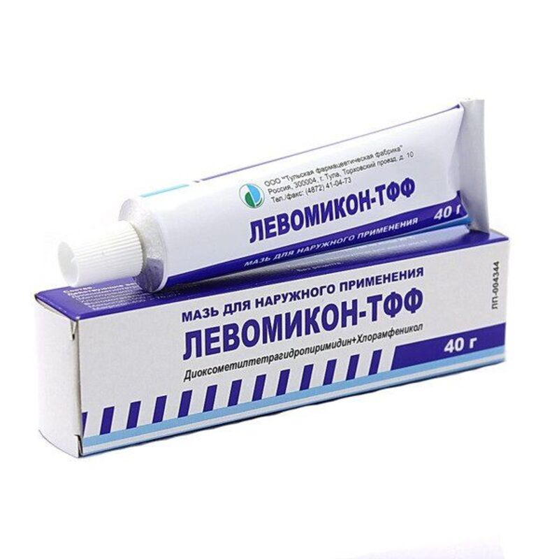 Левомикон-ТФФ мазь для нар прим 40г