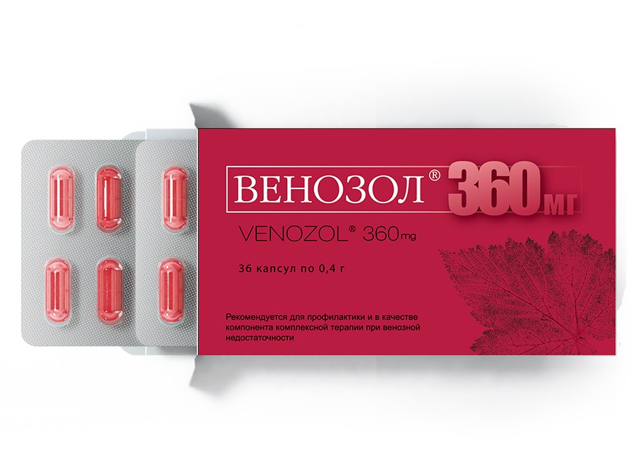 Венозол капсулы 360мг №36