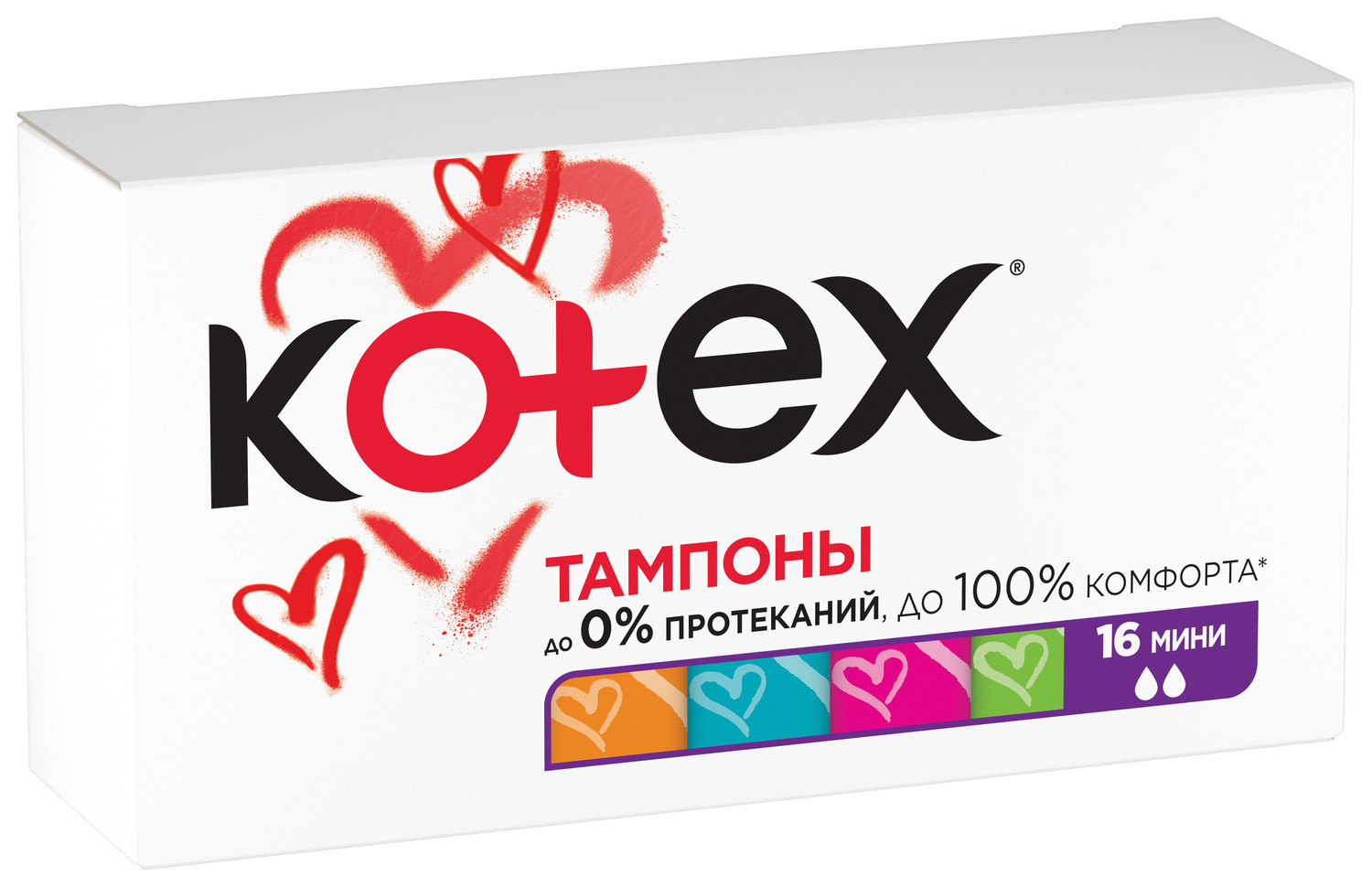 Котекс тампоны мини №16