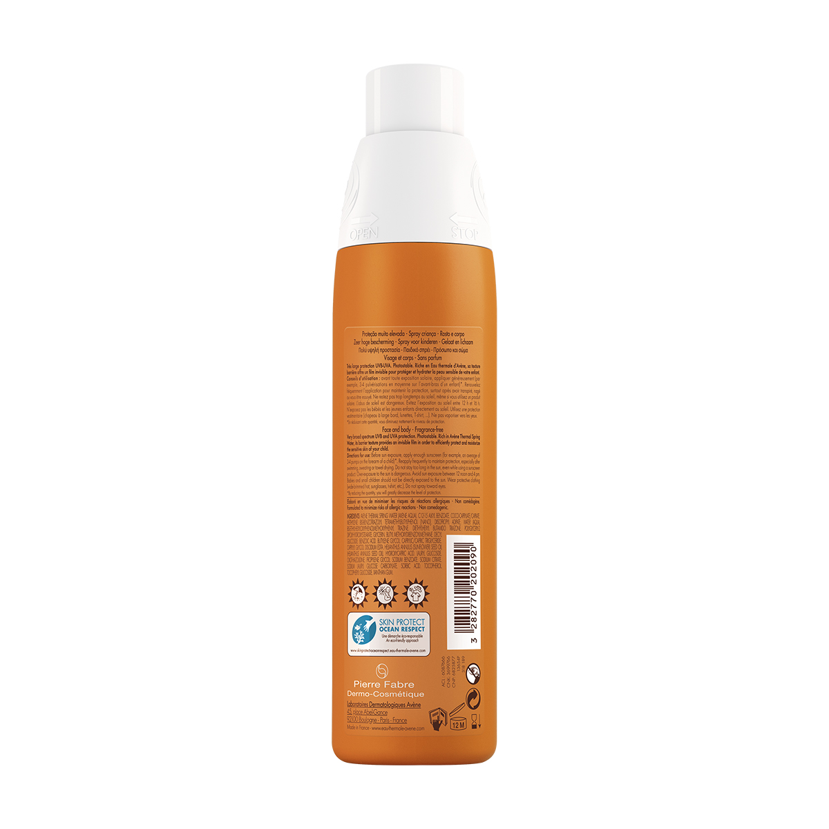 Авен спрей солнцезащитный для детей SPF50+ 200мл 645641 С22999