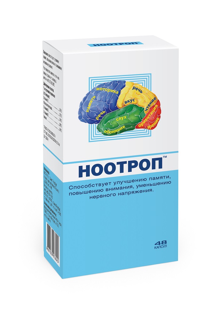 Ноотроп капсулы 0,4г №48