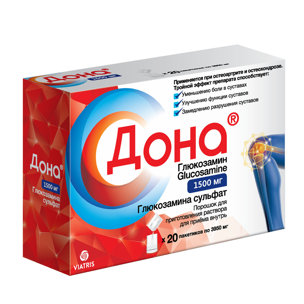 Дона порошок 1500мг №20