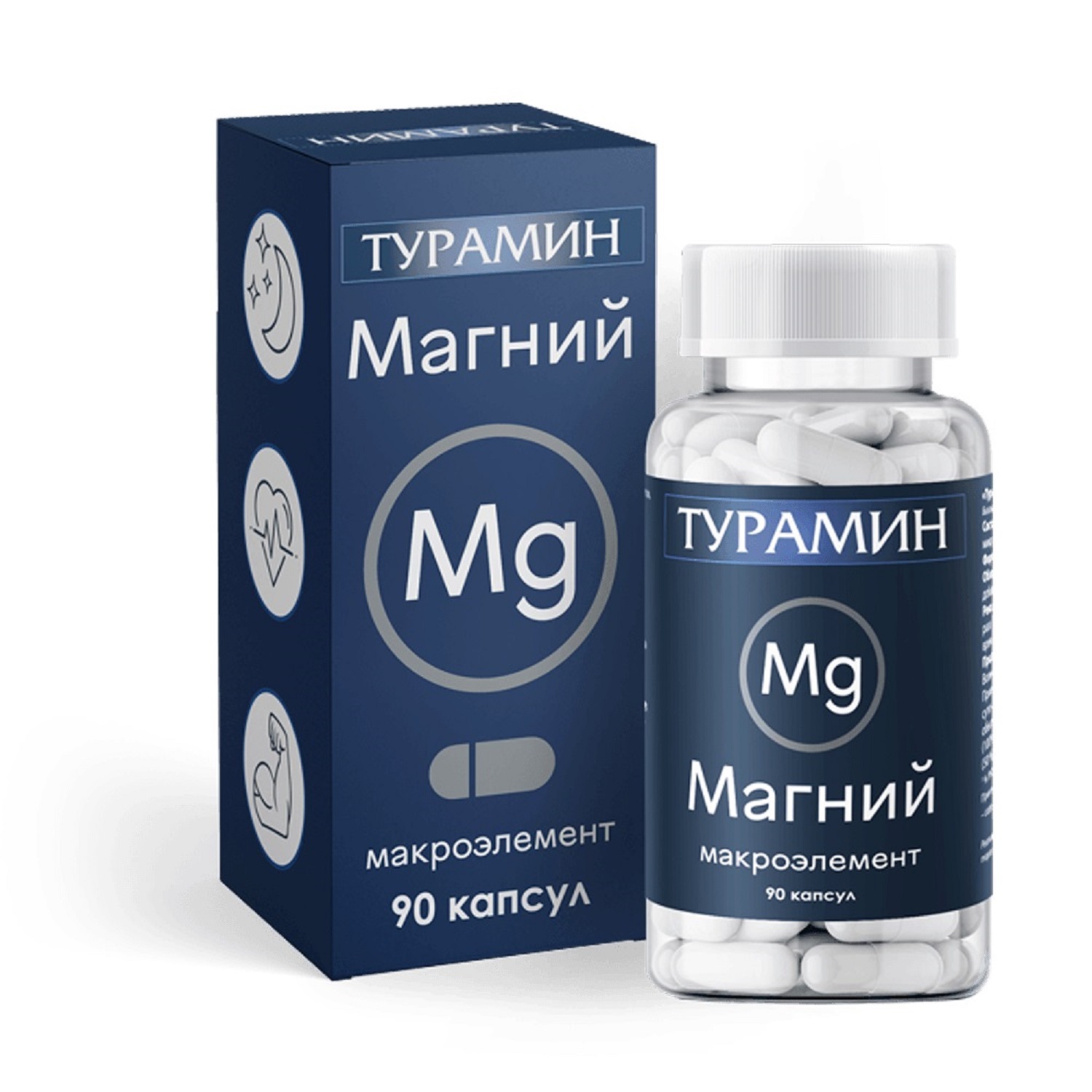 Турамин Магний капсулы 0,5г № 90