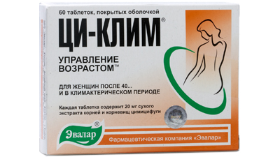 Ци-Клим таблетки покрытые оболочкой №60