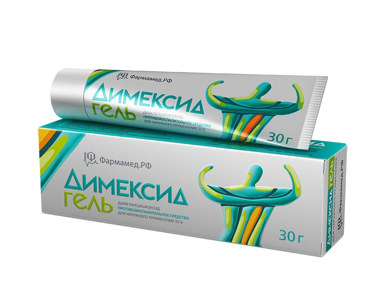 Димексид  гель 25% 30г